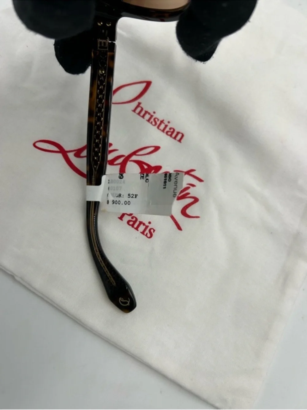 Women’s Christian Louboutin ANOUCK LB0024 acetate sunglasses made in Italy